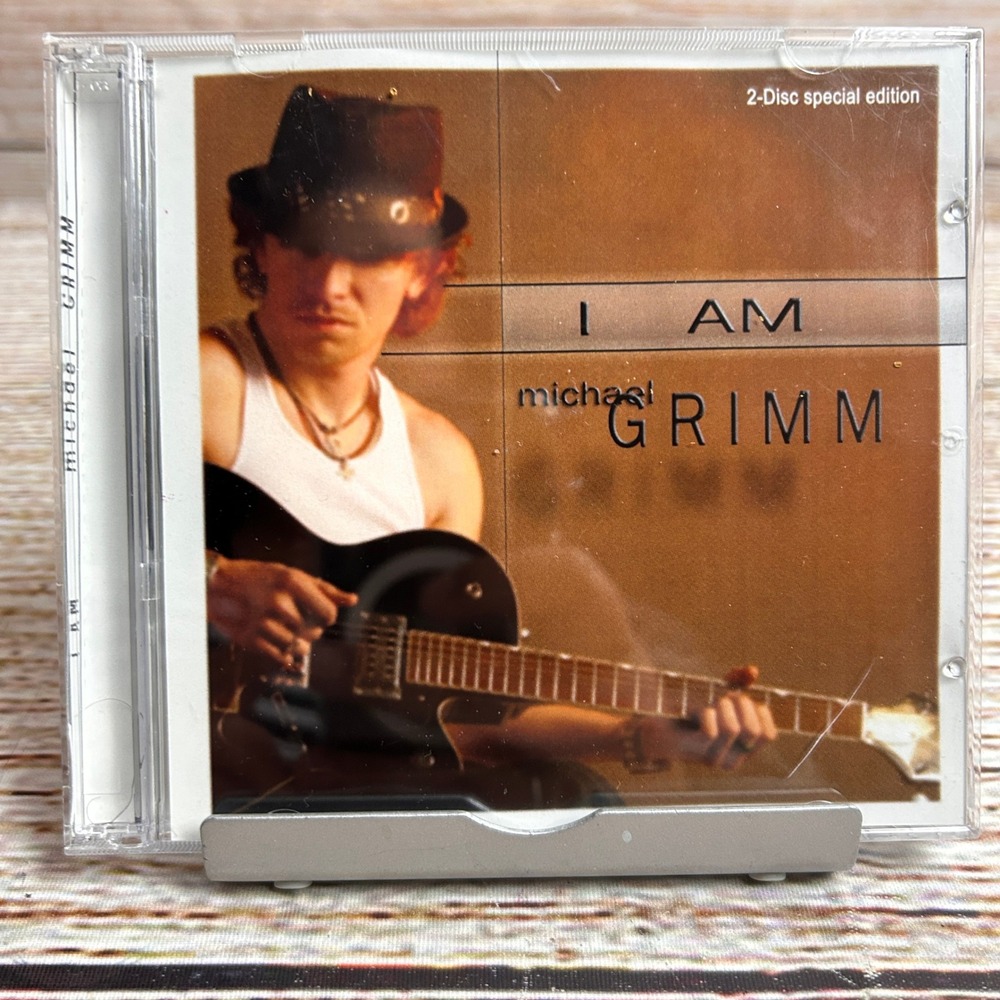 Michael Grimm I Am 2-Disc Special Edition CD DVD 2009 Soul Blues Rock AGT Winner